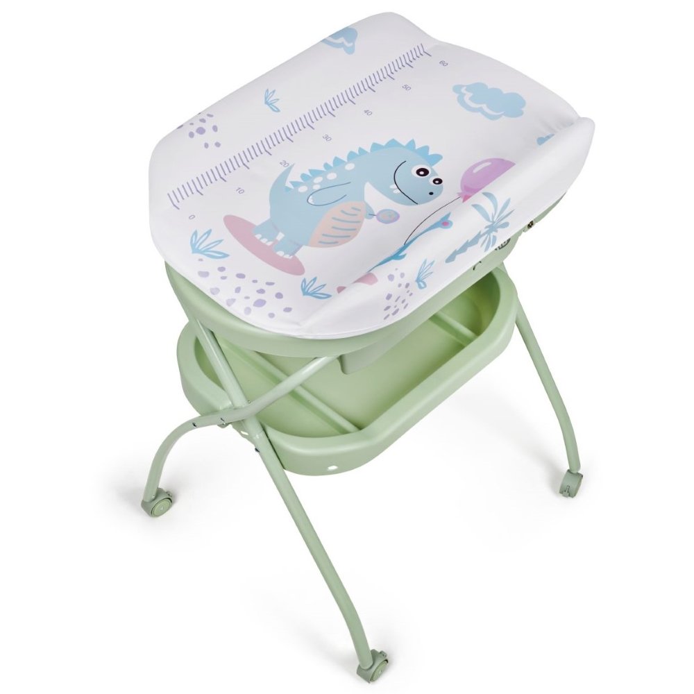 Baignoire Bubble verte avec table à langer Ms Innovaciones