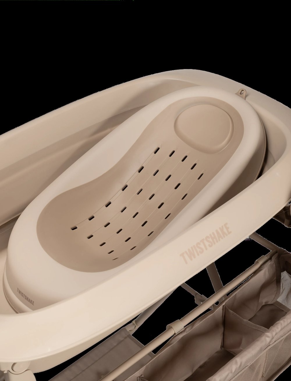 Baignoire pliable avec support et accessoires Mocha Twistshake
