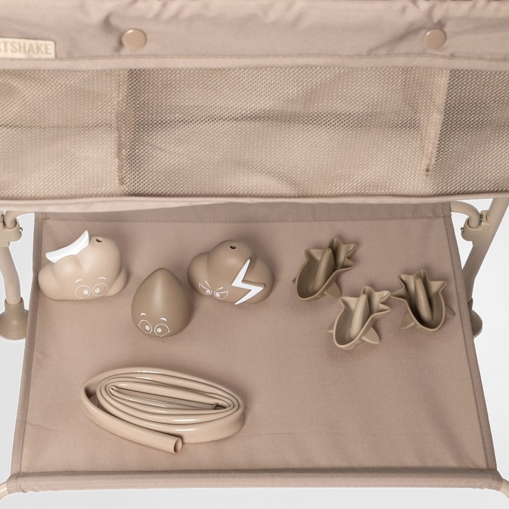Baignoire pliable avec support et accessoires Mocha Twistshake