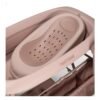 Baignoire pliable avec support et accessoires Rose Twistshake