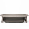 Baignoire pliable avec support et accessoires Gris Twistshake