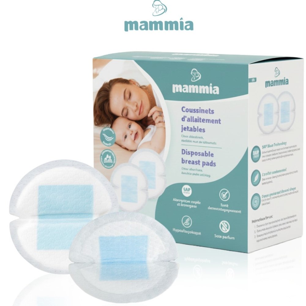Coussinets d'allaitement jetables 30unités Mammia
