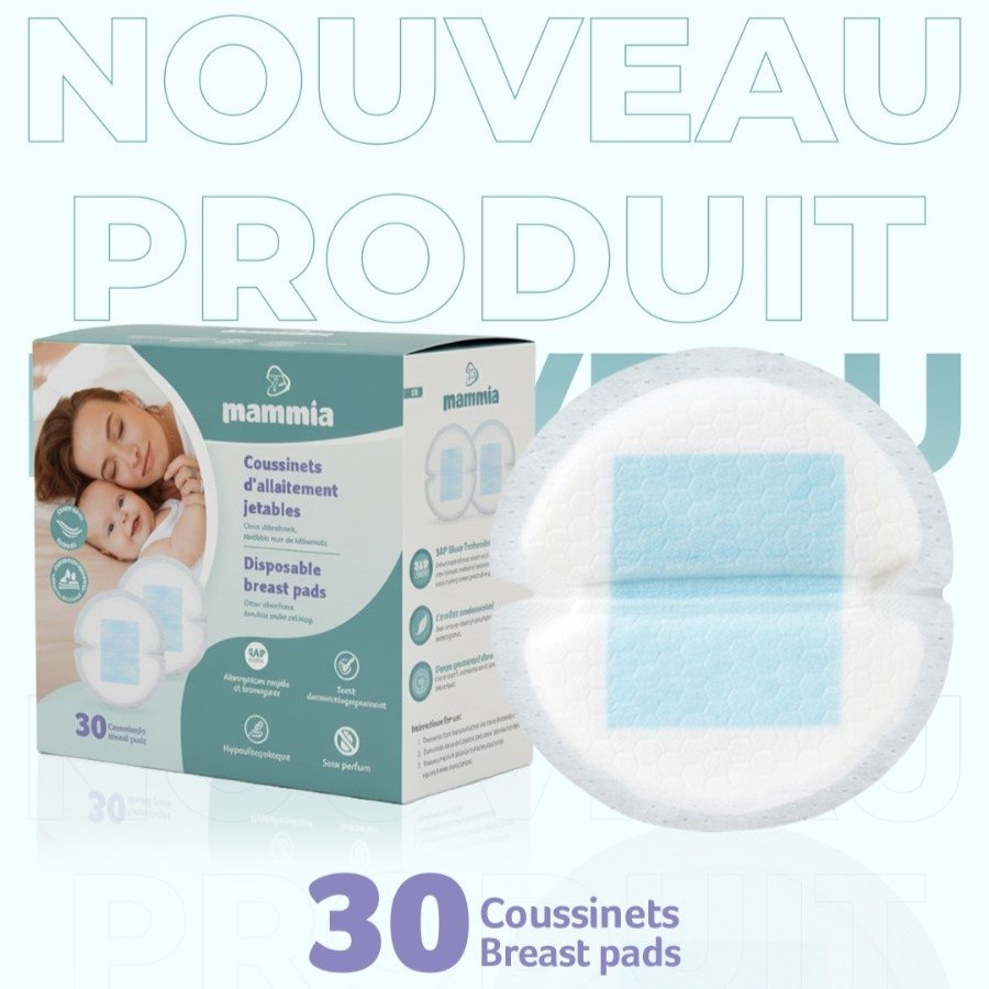 Coussinets d'allaitement jetables 30unités Mammia