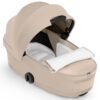 Duo Coya 2 et Nacelle pliable Matt Black Cozy Beige Cybex