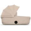 Duo Coya 2 et Nacelle pliable Matt Black Cozy Beige Cybex