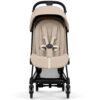 Duo Coya 2 et Nacelle pliable Matt Black Cozy Beige Cybex
