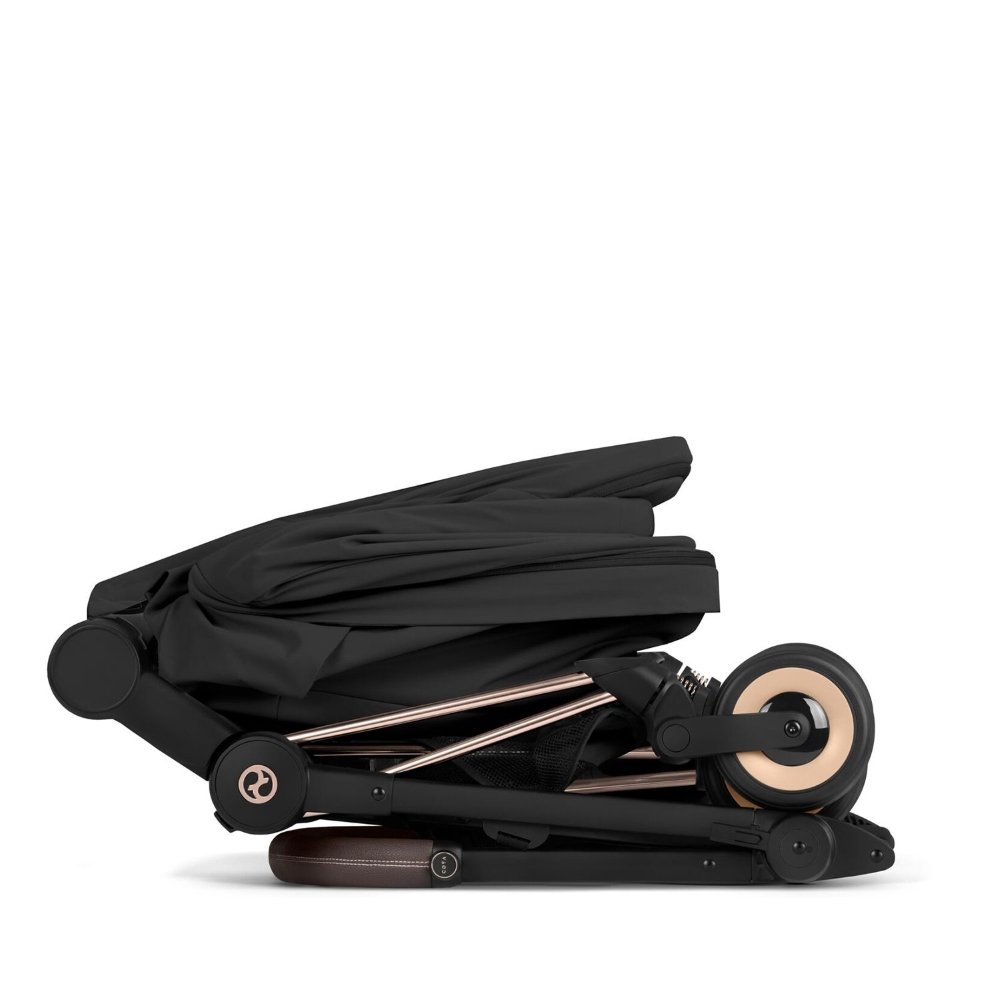 duo-coya-2-et-nacelle-pliable-rose-gold-sepia-black-cybex-7 Duo Coya 2 et Nacelle pliable Rose Gold Sepia Black Cybex