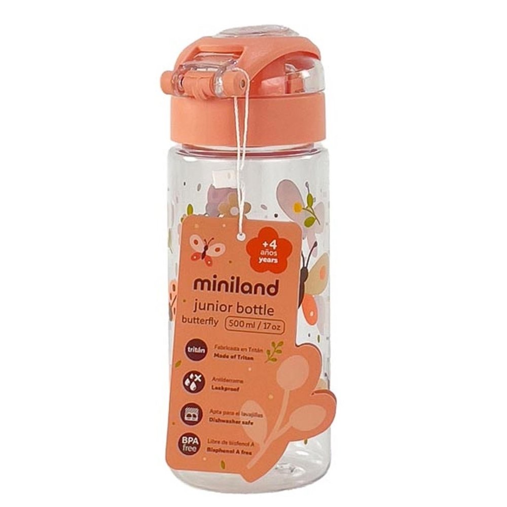 Gourde résistante Butterfly 500ml Miniland