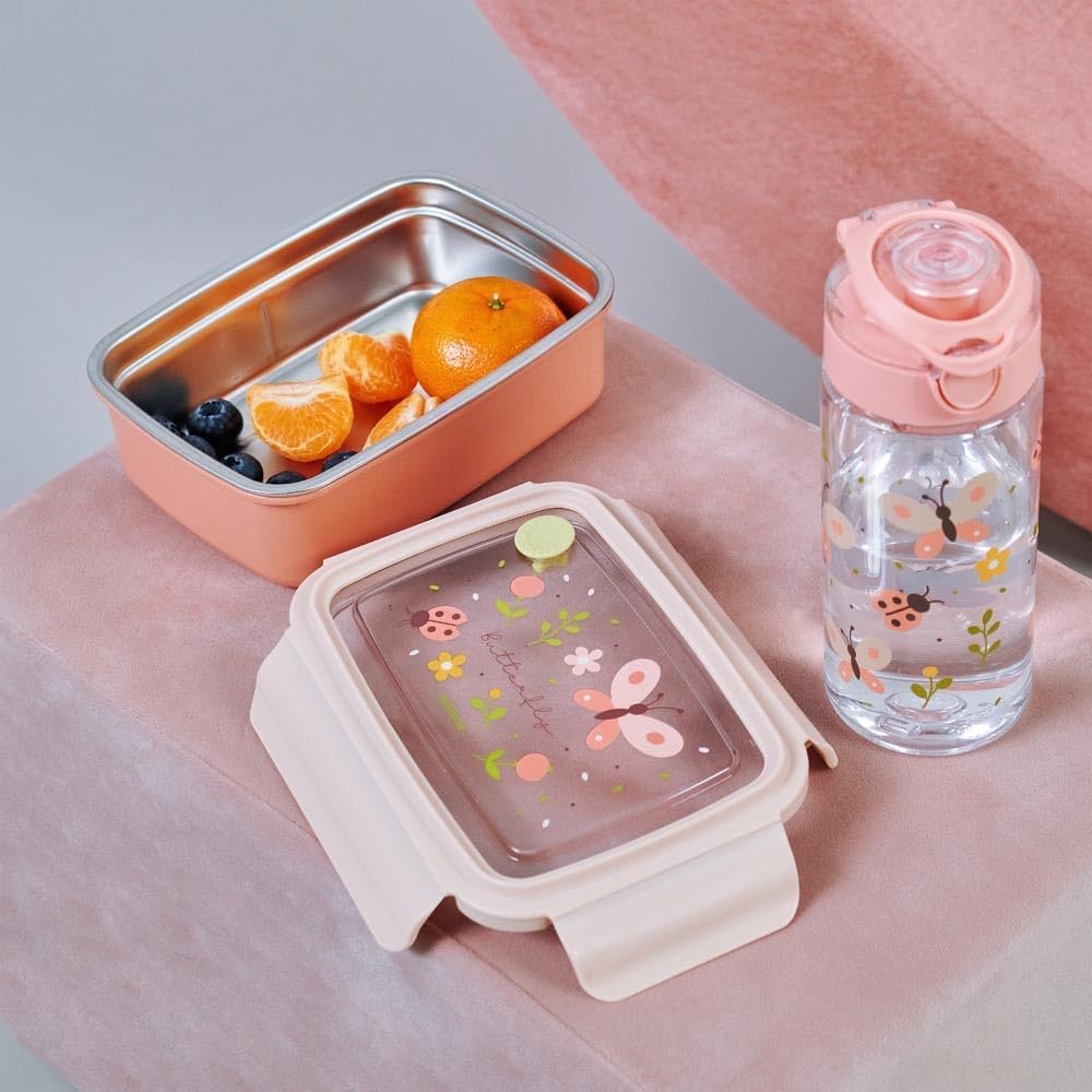 Lunch box en acier Butterfly Miniland
