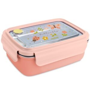 Lunch box en acier Butterfly Miniland