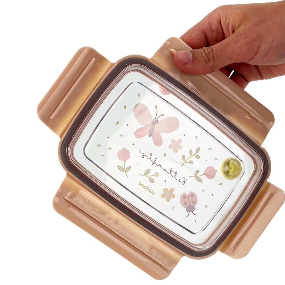 Lunch box en acier Butterfly Miniland