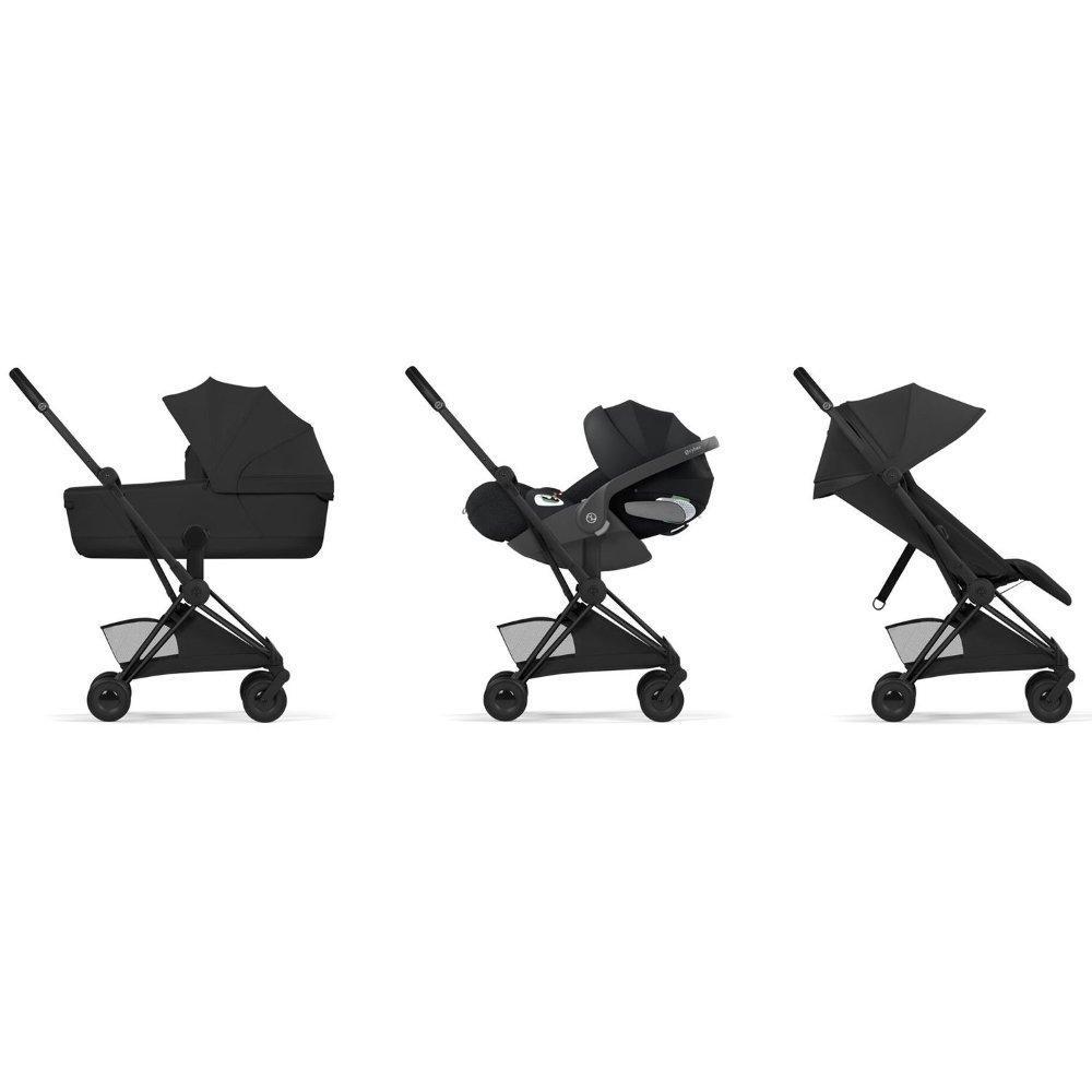 poussette-coya-2-matt-black-sepia-black-Cybex-2 Poussette Coya 2 Matt Black Sepia Black Cybex