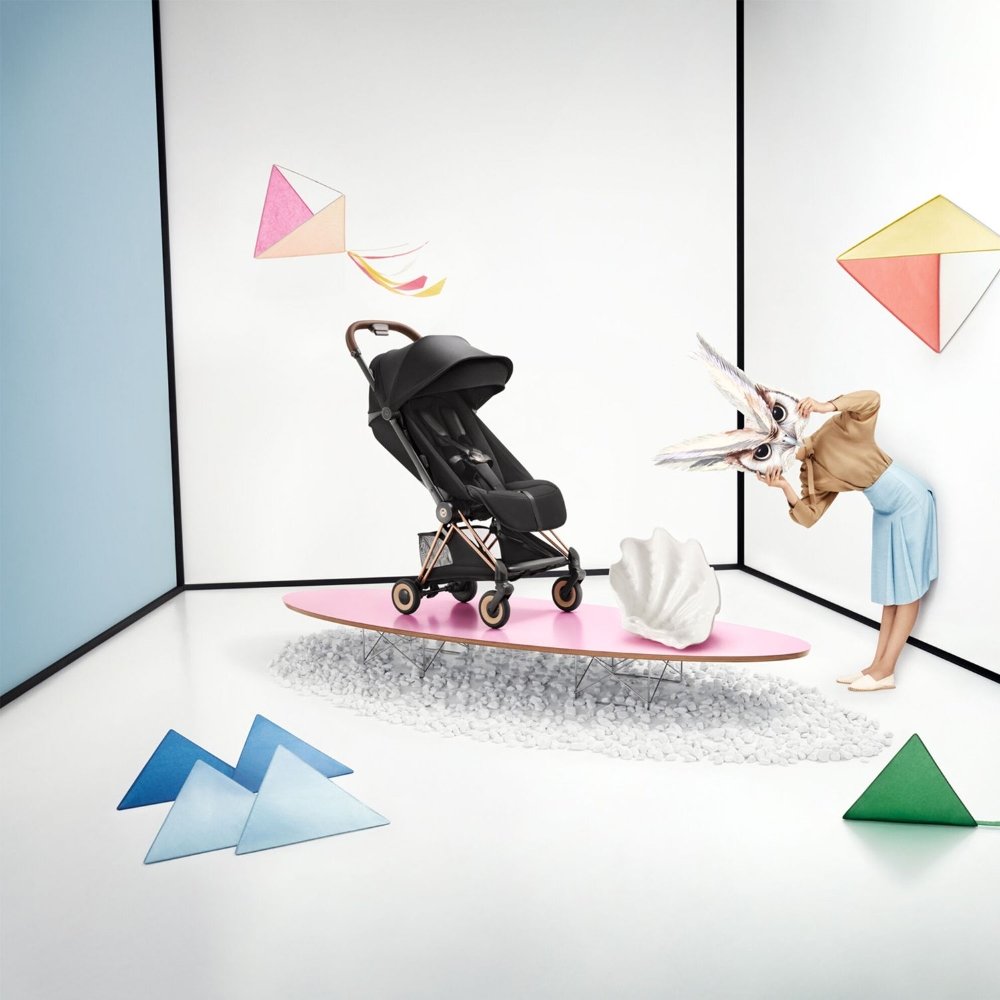 Poussette Coya 2 Rose Gold Sepia Black Cybex