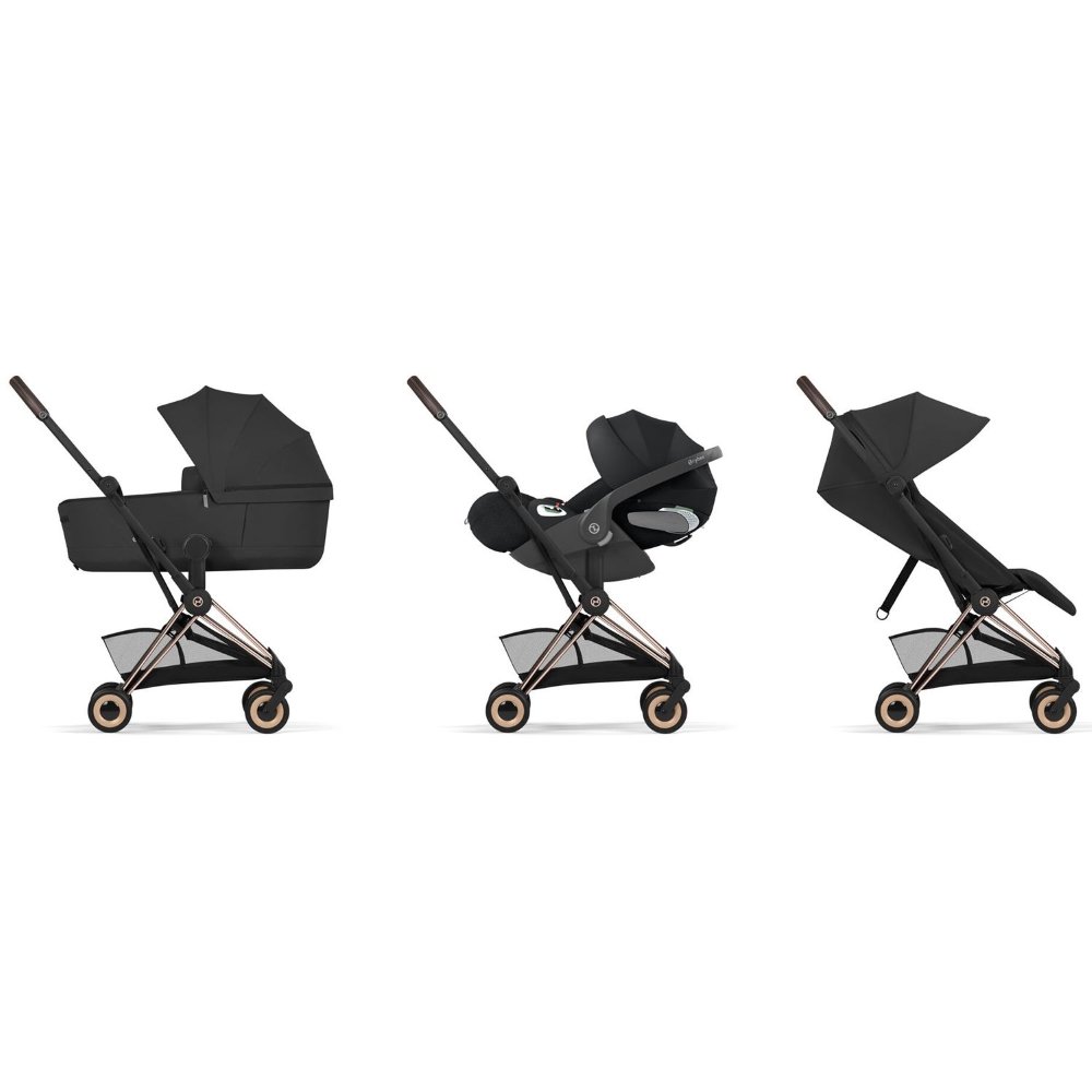Poussette Coya 2 Rose Gold Sepia Black Cybex
