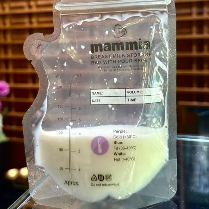 Sachets de conservation du lait maternel 25unités Mammia