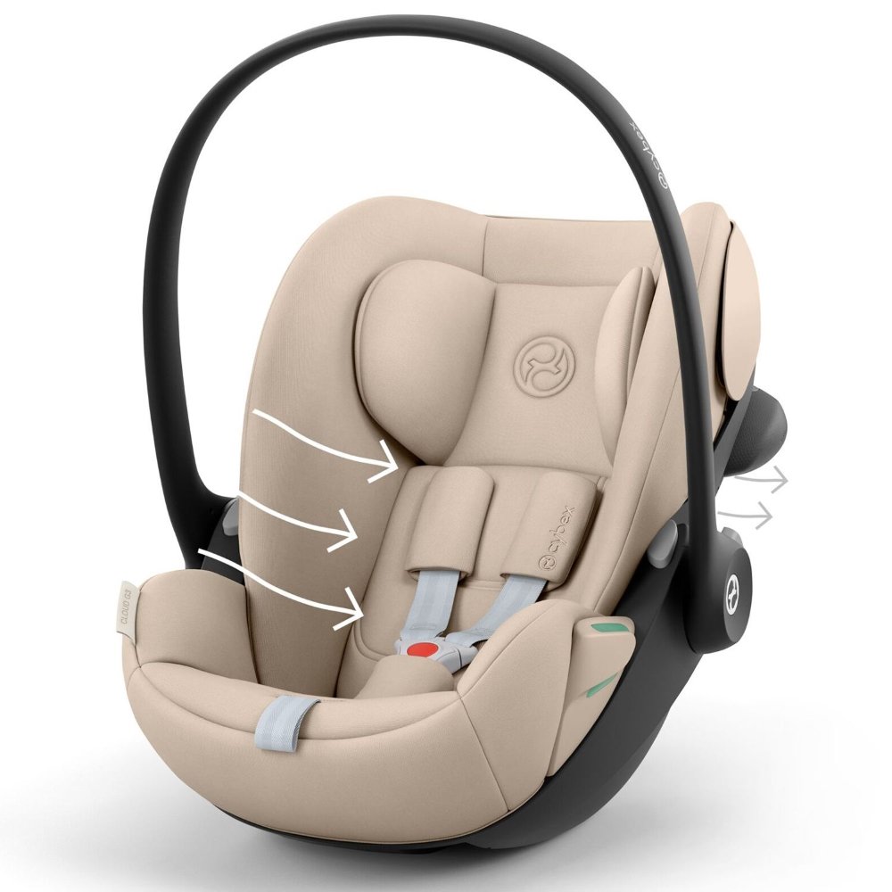 Siège auto Cloud G3 Almond Beige Cybex