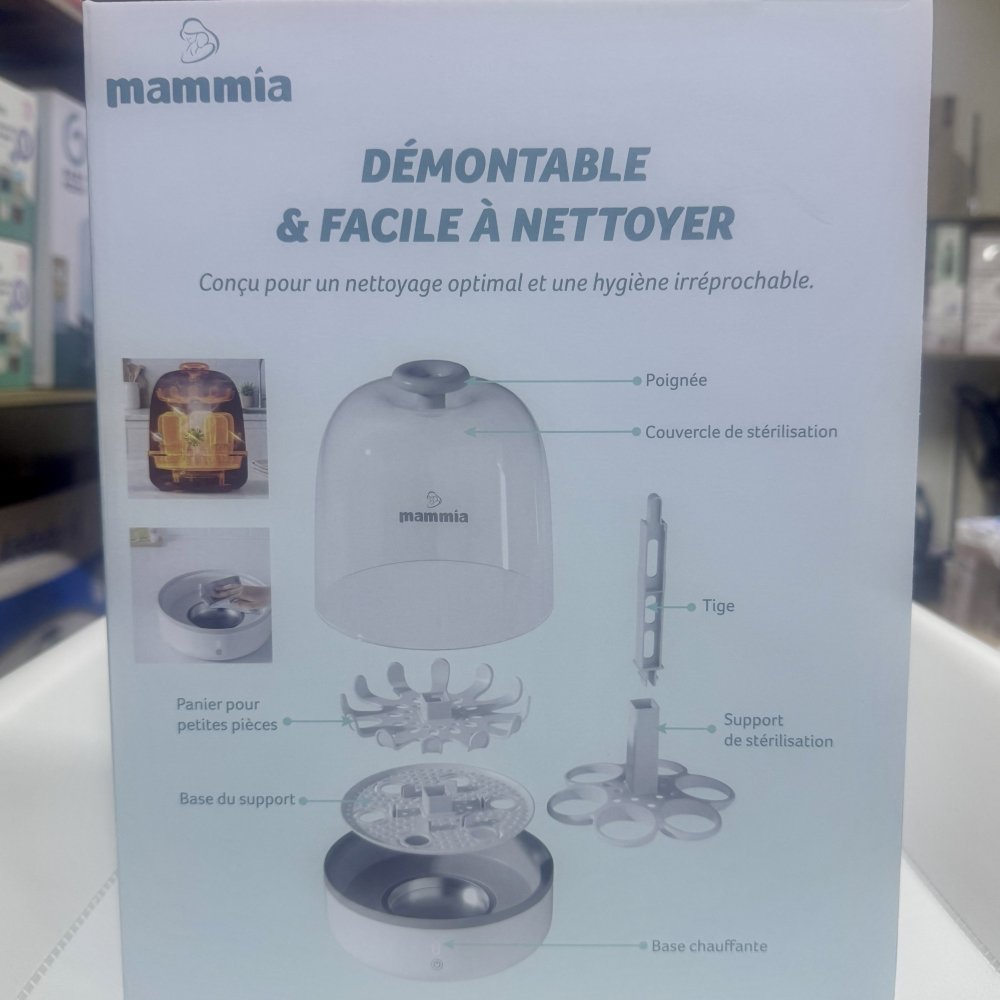 Stérilisateur électrique à vapeur Mammia