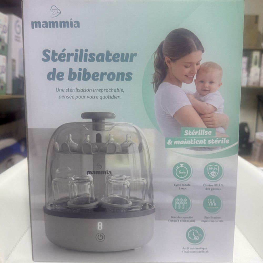 Stérilisateur électrique à vapeur Mammia