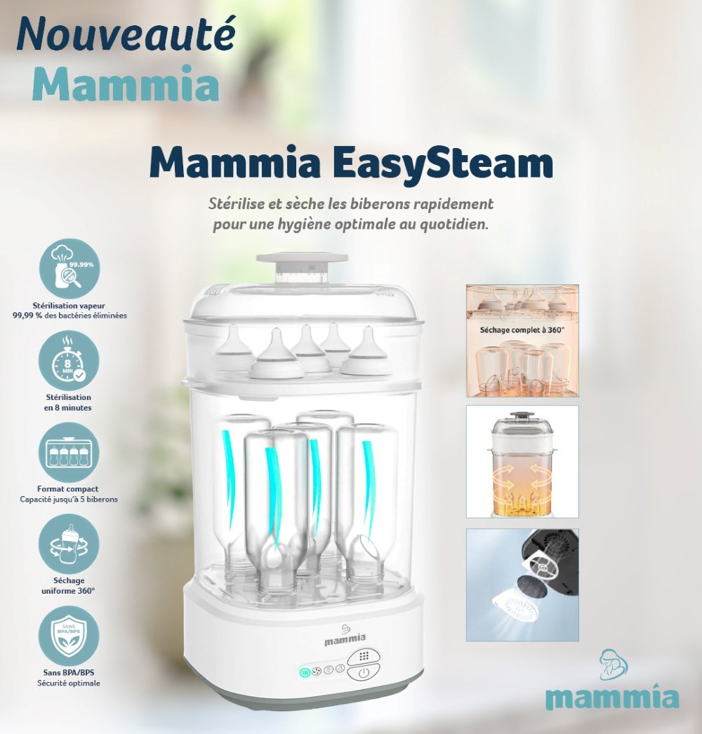 Stérilisateur et sèche biberon Mammia