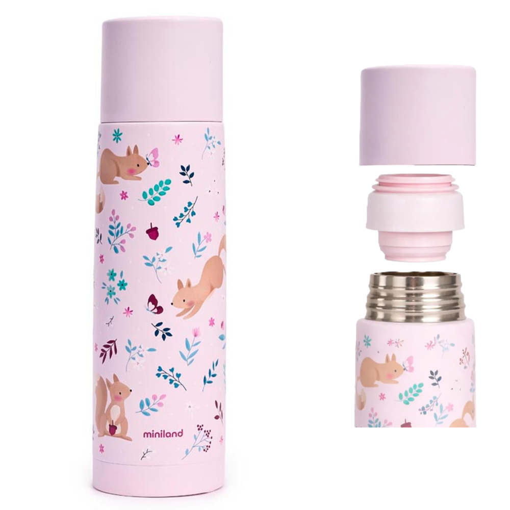 thermos-isotherme-écureuil-500ml-miniland-9 Thermos isotherme Écureuil 500ml Miniland