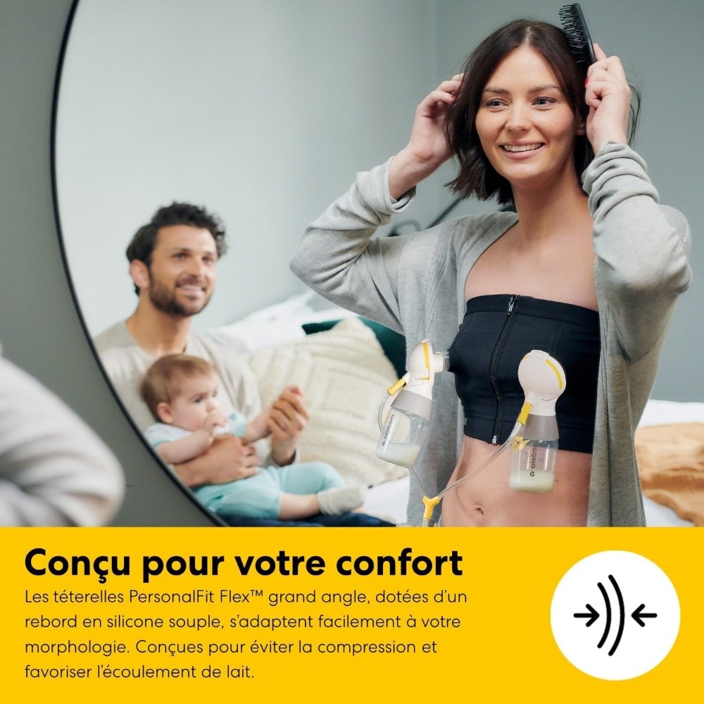 Tire-lait électrique double rechargeable Freestyle mini Medela