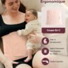 Ceinture Post Partum Momcozy Noir L
