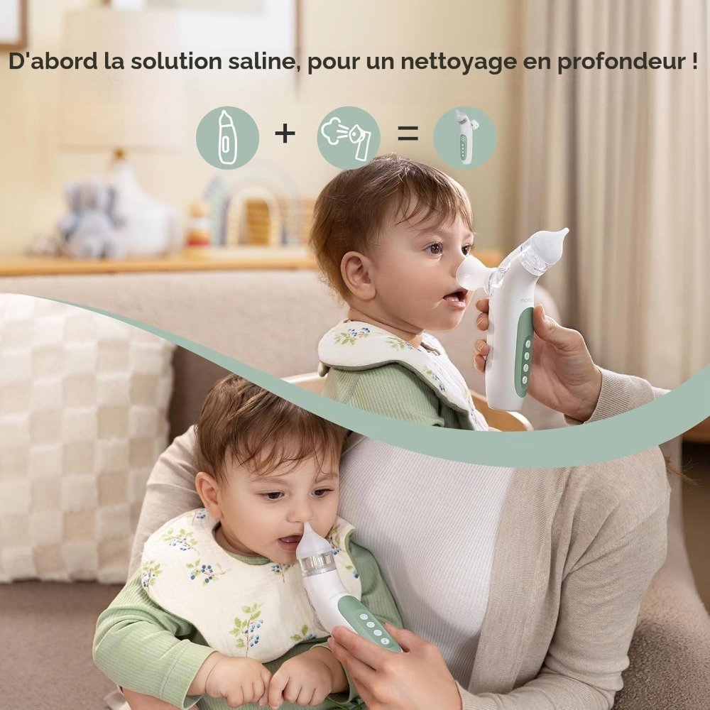 Aspirateur nasal avec spray Momcozy