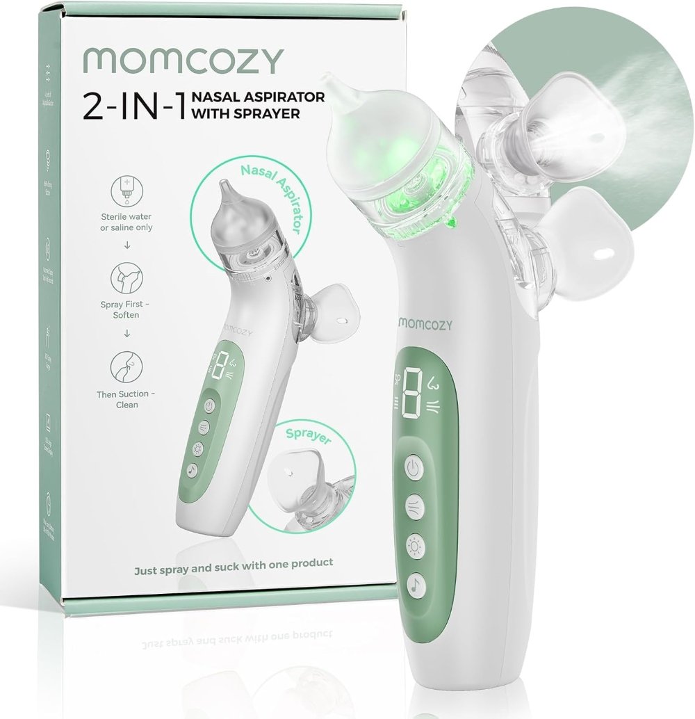 Aspirateur nasal avec spray Momcozy