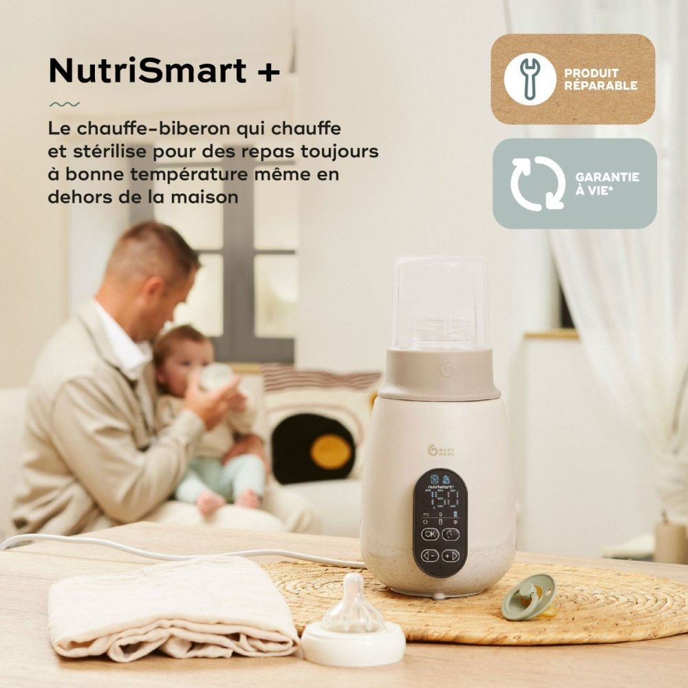 Chauffe biberon Nutrismart+ Beige Babymoov