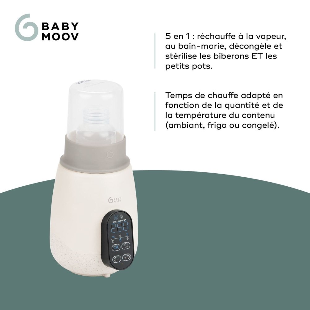 Chauffe biberon Nutrismart+ Beige Babymoov