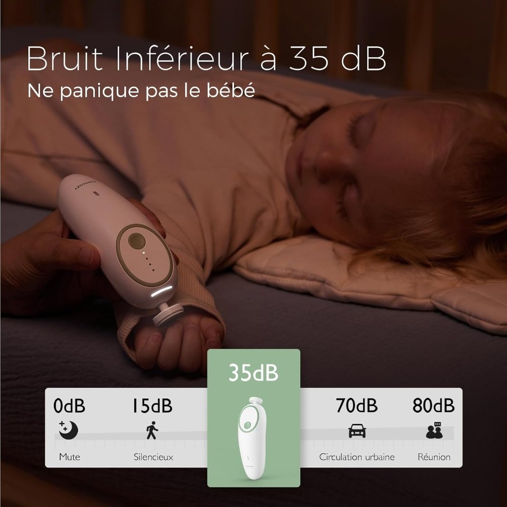 Lime à ongles Momcozy